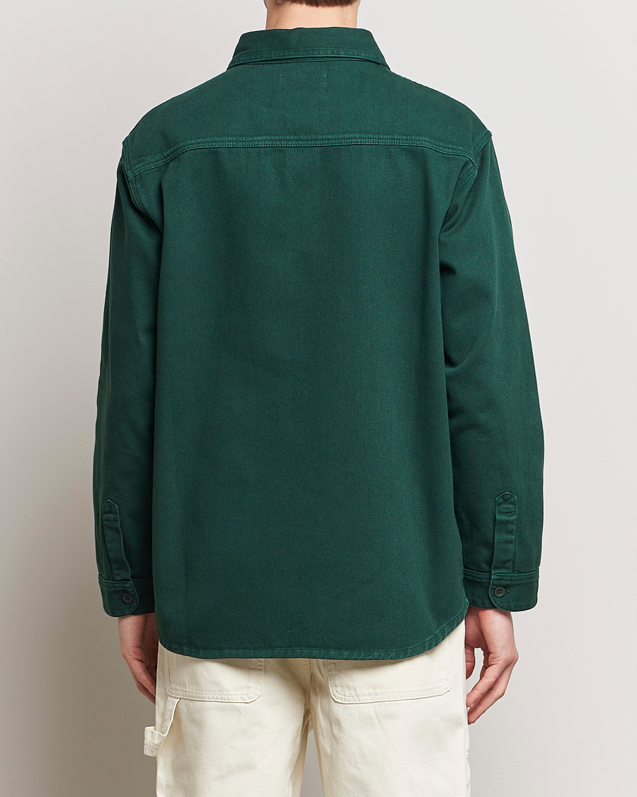 Herre | Skjorter | Palmes | Roland Overshirt Bottle Green