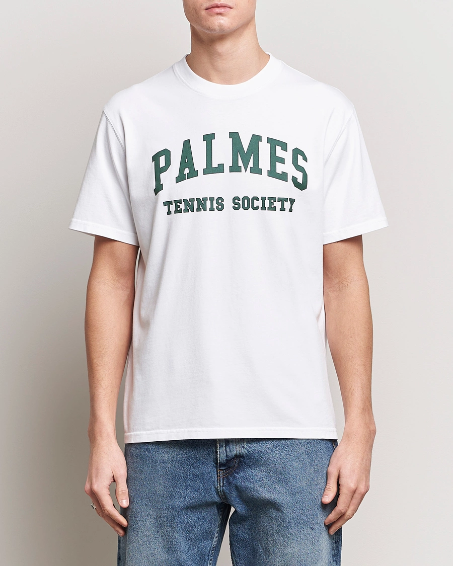 Herre | Tøj | Palmes | Ivan T-shirt White