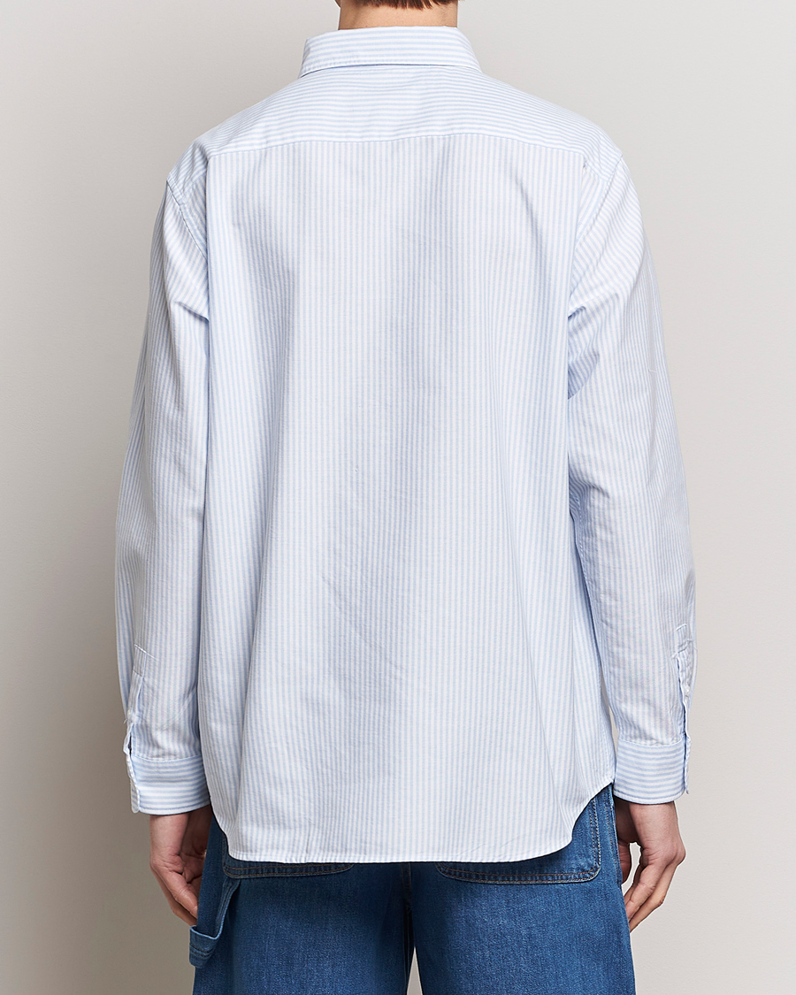 Herre | Skjorter | Palmes | Deuce Oxford Shirt Light Blue Stripe