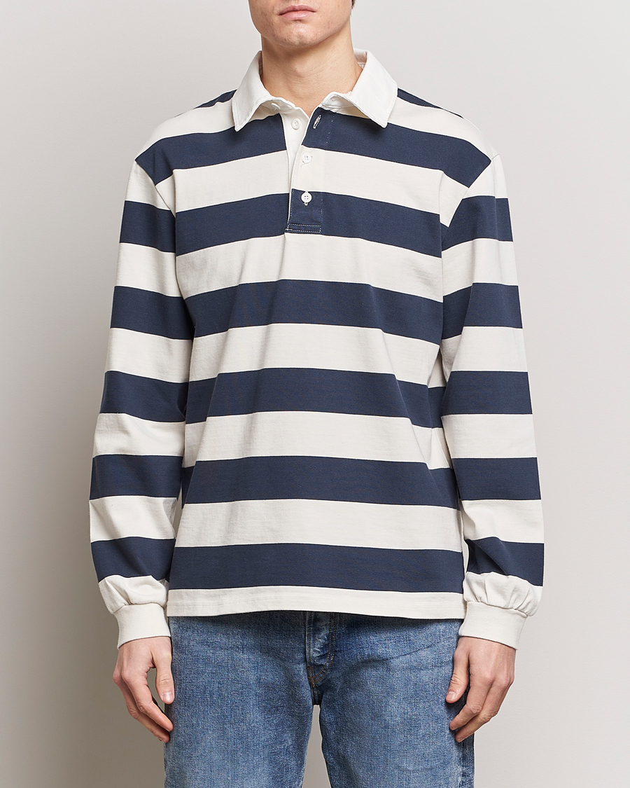 Herre | Tøj | Palmes | Colt Rugby Shirt Navy/White