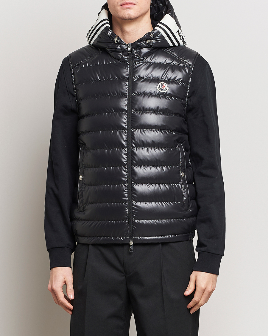 Herre | Efterårsjakker | Moncler | Clai Down Vest Black