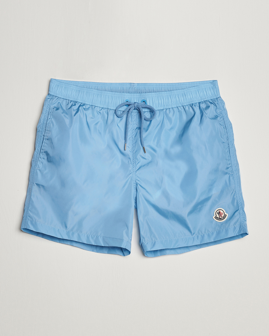 Herre | Badebukser | Moncler | Nylon Swim Shorts Light Blue