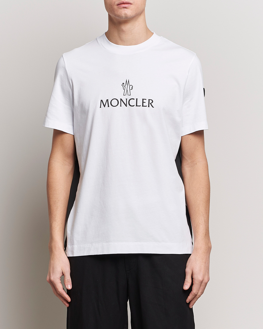 Herre | Kortærmede t-shirts | Moncler | Reflective Logo T-Shirt White