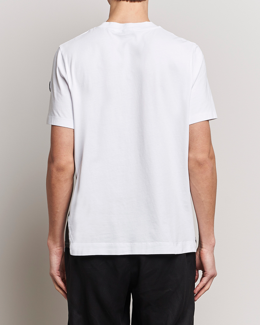 Herre | T-Shirts | Moncler | Reflective Logo T-Shirt White