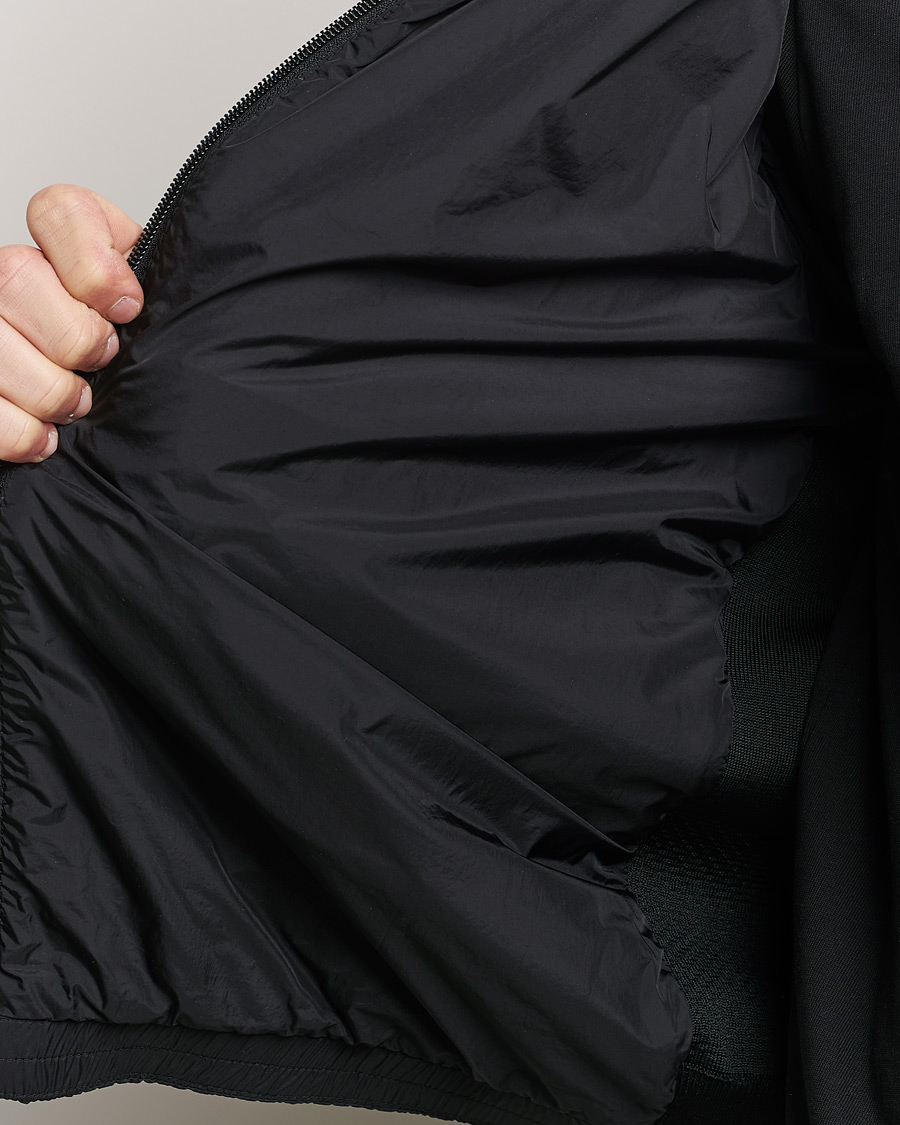 Herre | Trøjer | Moncler | Hooded Hybrid Zip Cardigan Black