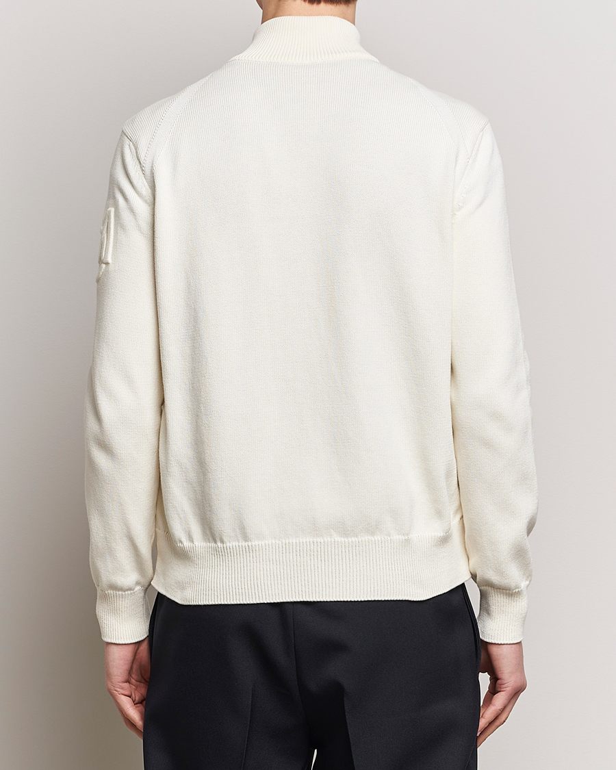 Herre | Trøjer | Moncler | Hybrid Zip Cardigan White
