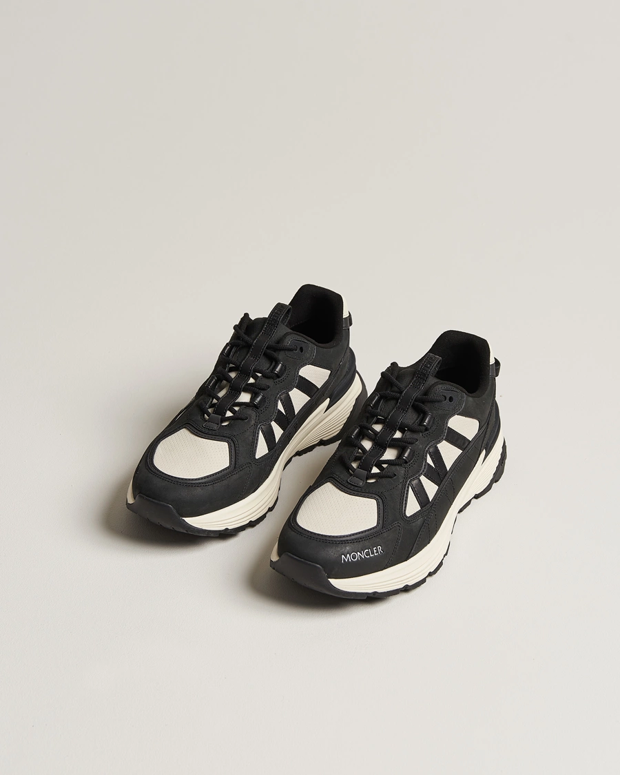 Herre | Sorte sneakers | Moncler | Lite Runner Sneakers Black/White