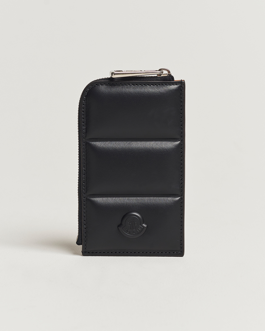 Herre |  | Moncler | Flat Card Holder Black