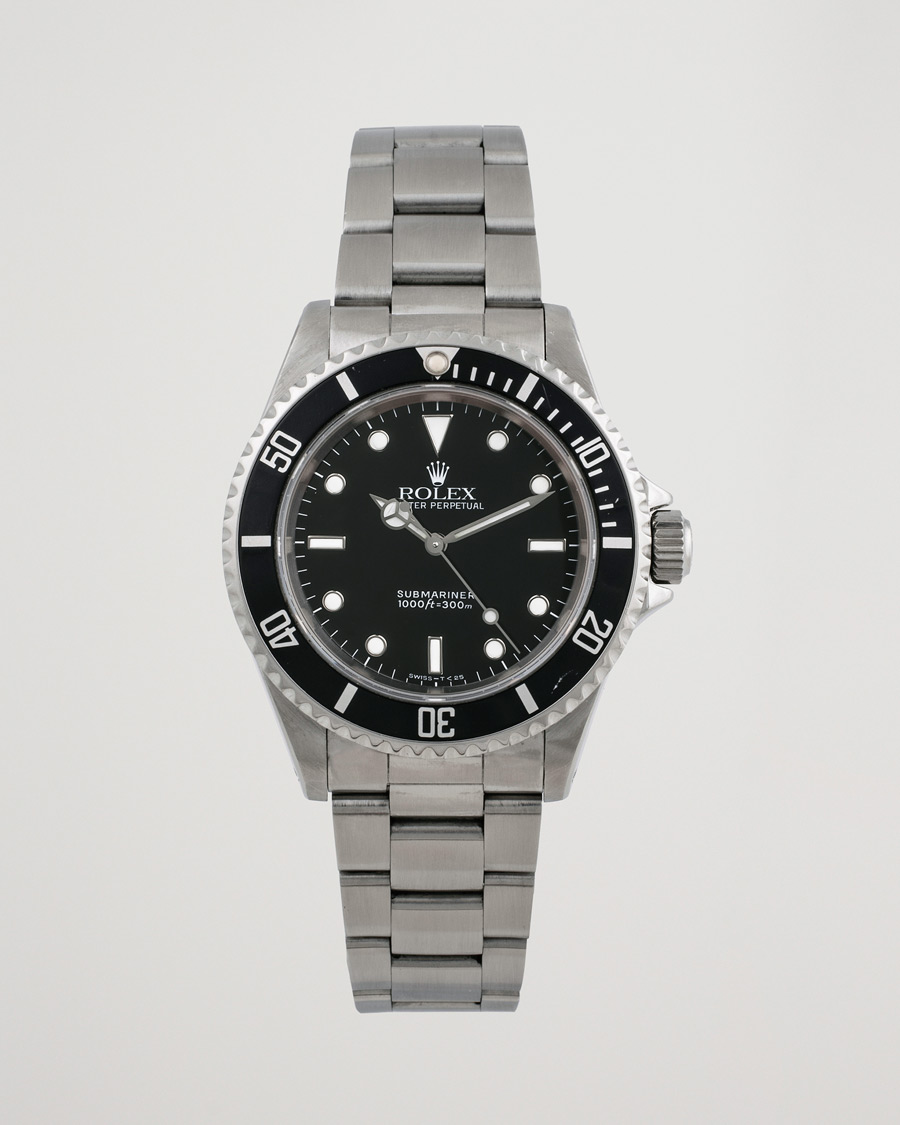 Herre | Rolex Pre-Owned Submariner 14060 Oyster Perpetual Silver | Rolex Pre-Owned | Submariner 14060 Oyster Perpetual Silver