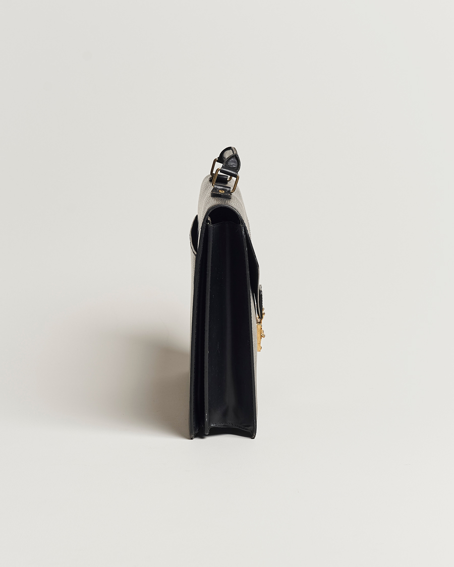 Herre | Louis Vuitton Pre-Owned Serviette Ambassadeur Epi Leather Breifcase Black | Louis Vuitton Pre-Owned | Serviette Ambassadeur Epi Leather Breifcase Black