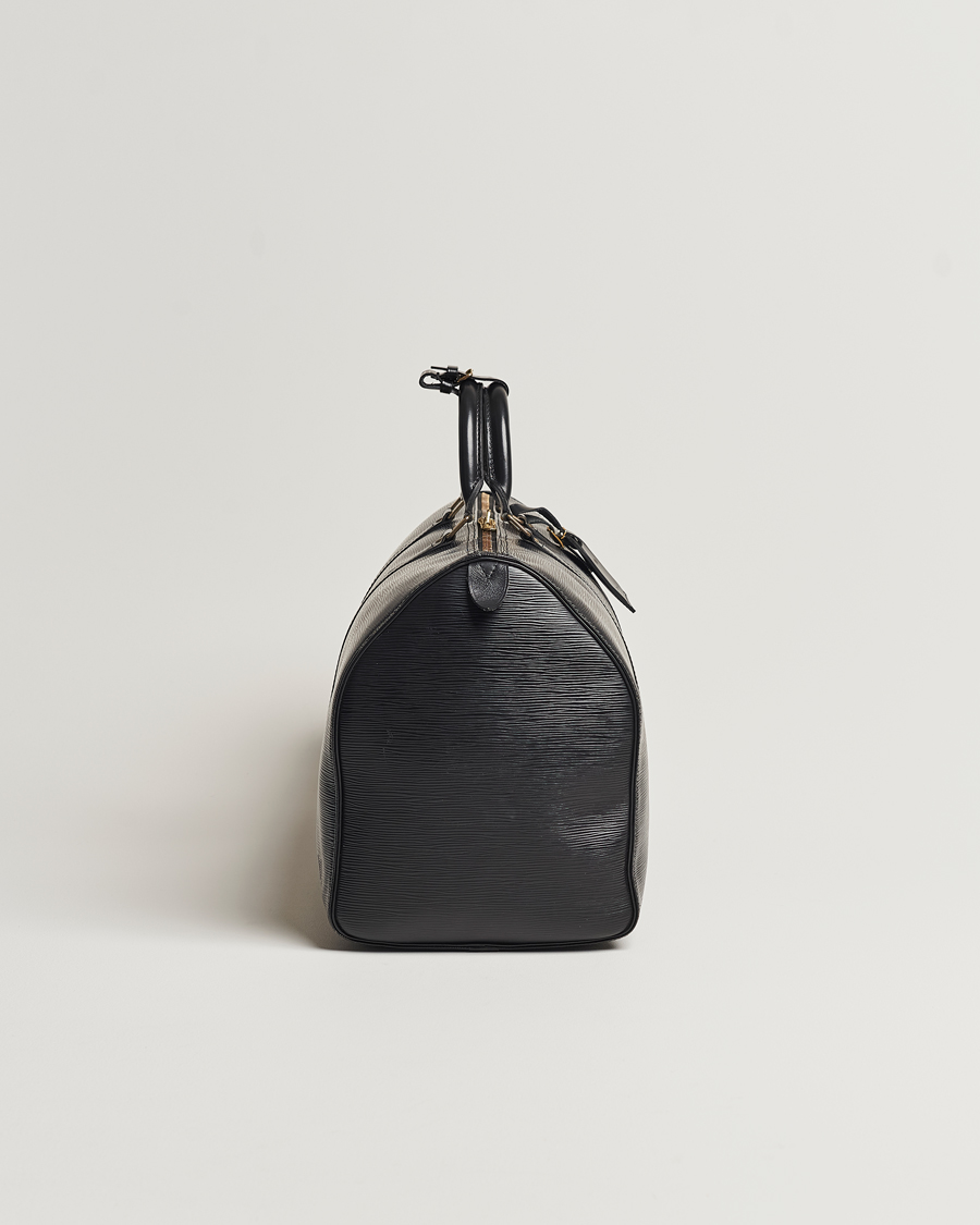 Herre | Louis Vuitton Pre-Owned Keepall 50 Epi Leather Travel Bag Black | Louis Vuitton Pre-Owned | Keepall 50 Epi Leather Travel Bag Black