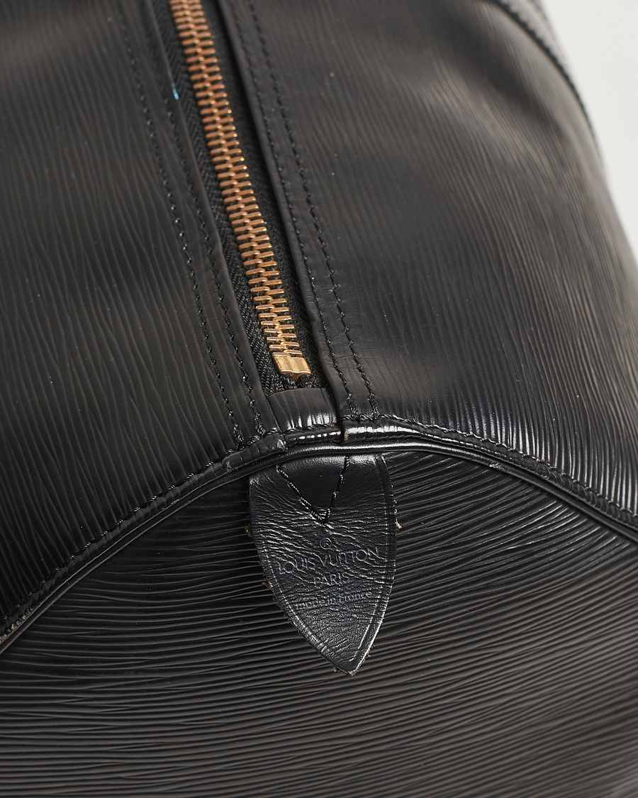 Herre | Louis Vuitton Pre-Owned Keepall 50 Epi Leather Travel Bag Black | Louis Vuitton Pre-Owned | Keepall 50 Epi Leather Travel Bag Black