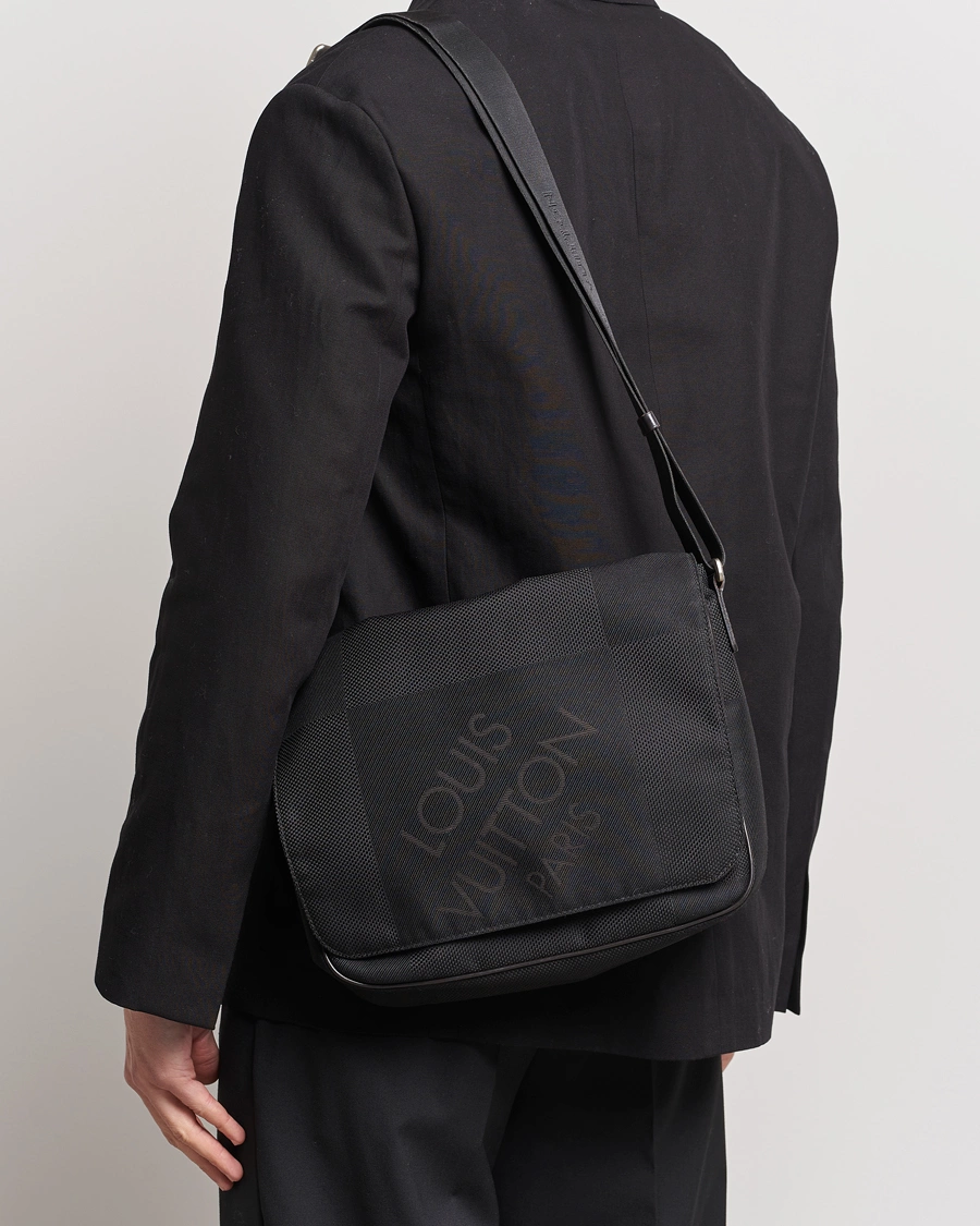 Herre | Pre-owned Tilbehør | Louis Vuitton Pre-Owned | Canvas Messenger Bag Damier Geant