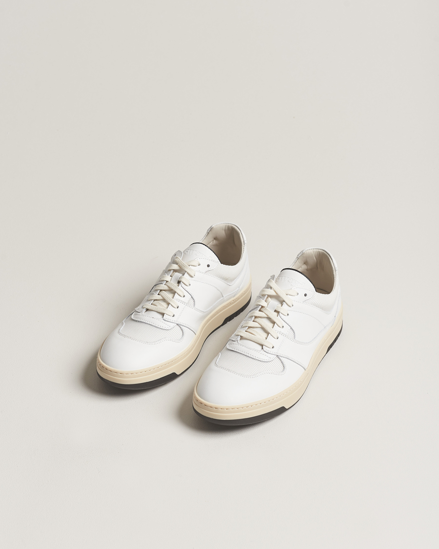 Herre | Sweyd Net Leather Sneaker White | Sweyd | Net Leather Sneaker White