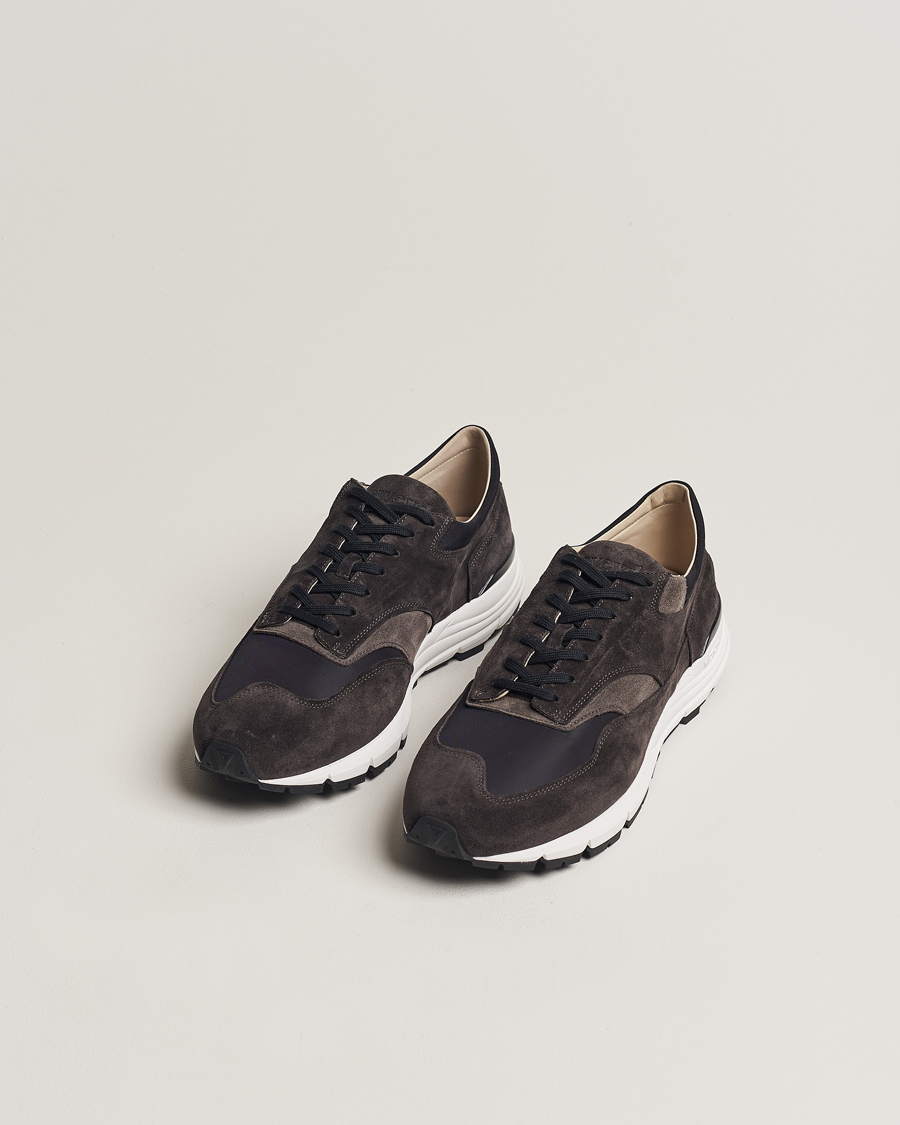 Men |  | Sweyd | Way Suede Running Sneaker Faded Black