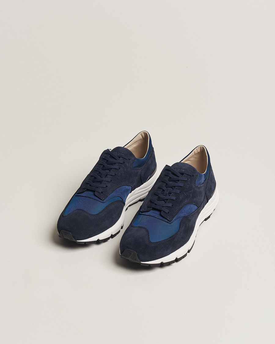 Herre | Afdelinger | Sweyd | Way Suede Running Sneaker Navy