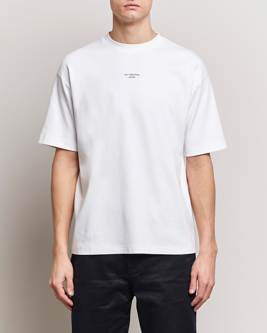 Herre | Drôle de Monsieur | Drôle de Monsieur | Classic NFPM T-Shirt White