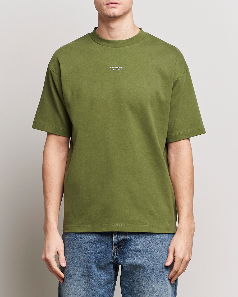 Herre | Loyalitetstilbud | Drôle de Monsieur | Classic NFPM T-Shirt Khaki