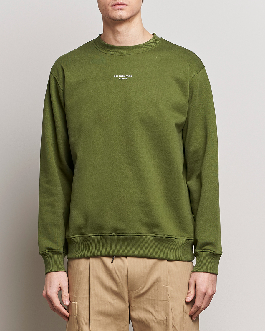 Herre | Tøj | Drôle de Monsieur | Classic NFPM Sweatshirt Khaki