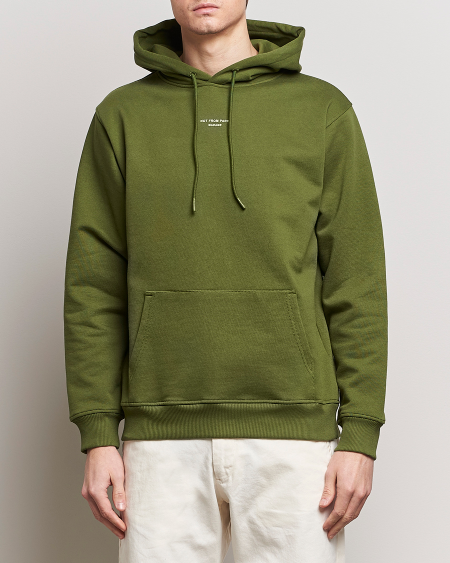 Herre | Afdelinger | Drôle de Monsieur | Classic NFPM Hoodie Khaki