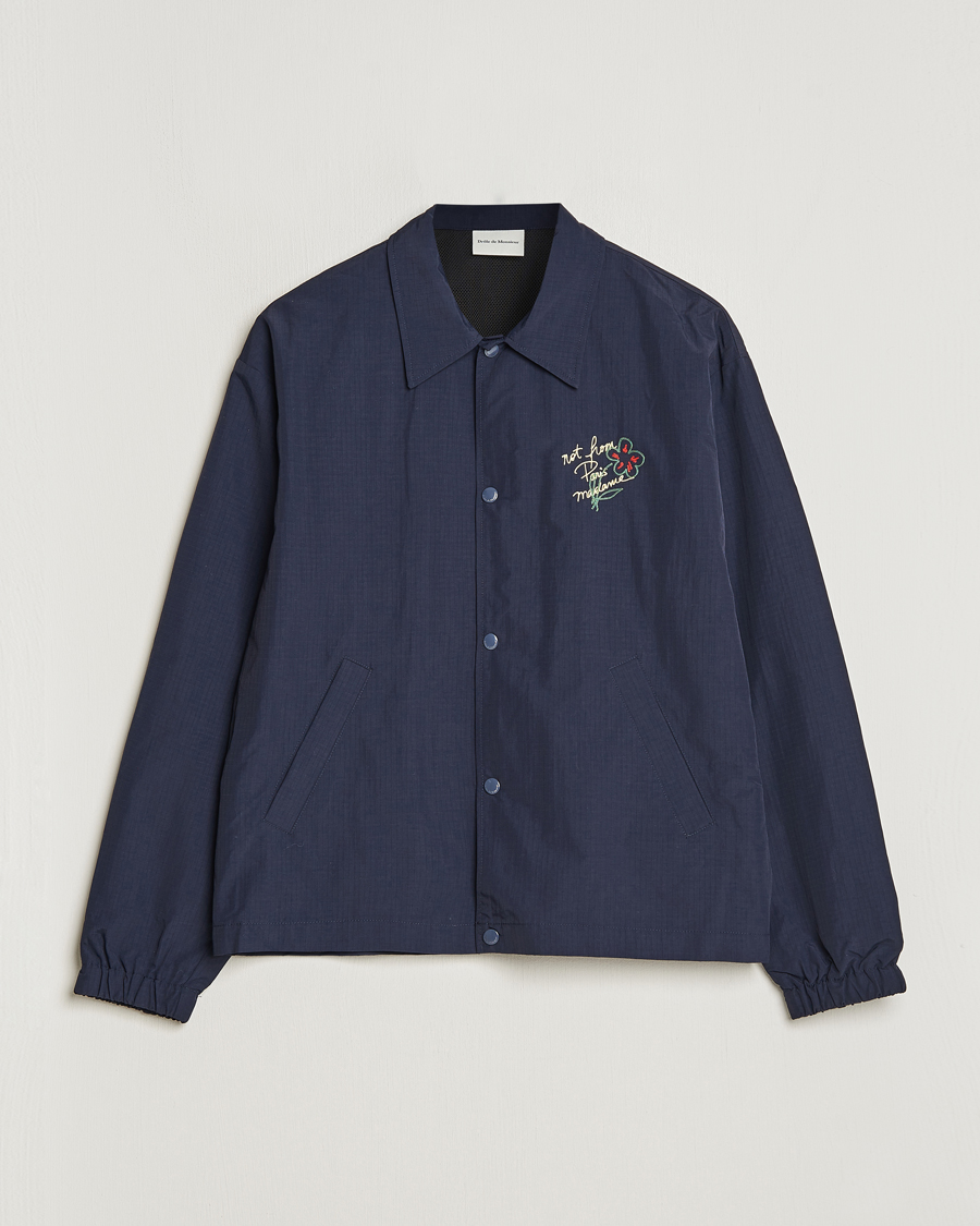 Herre | Jakker | Drôle de Monsieur | La Veste Slogan Jacket Navy