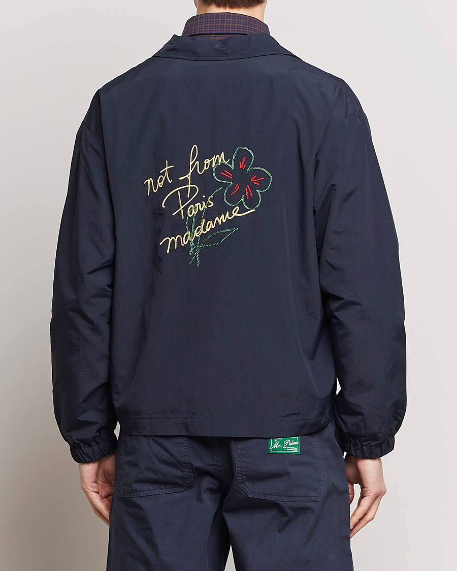 Herre | Jakker | Drôle de Monsieur | La Veste Slogan Jacket Navy