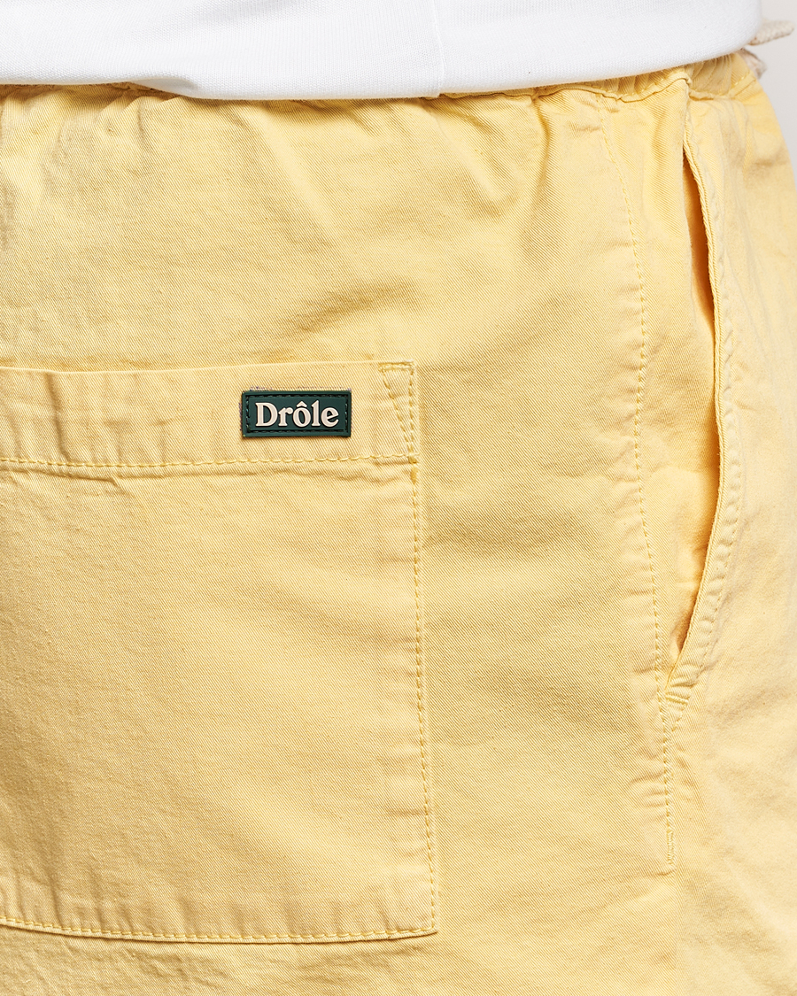 Herre | Shorts | Drôle de Monsieur | Drawstring Shorts Light Yellow