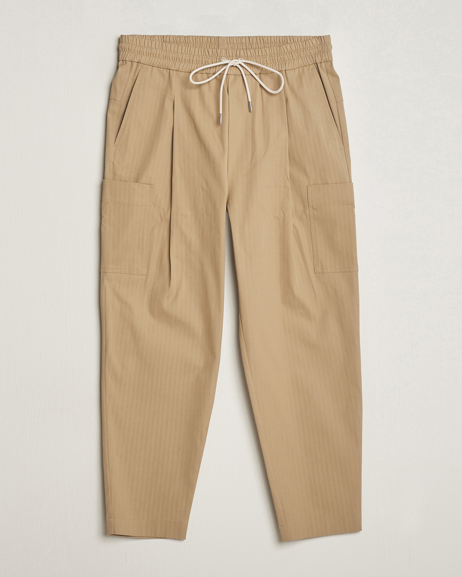 Herre | Bukser | Drôle de Monsieur | Drawstring Pants Beige