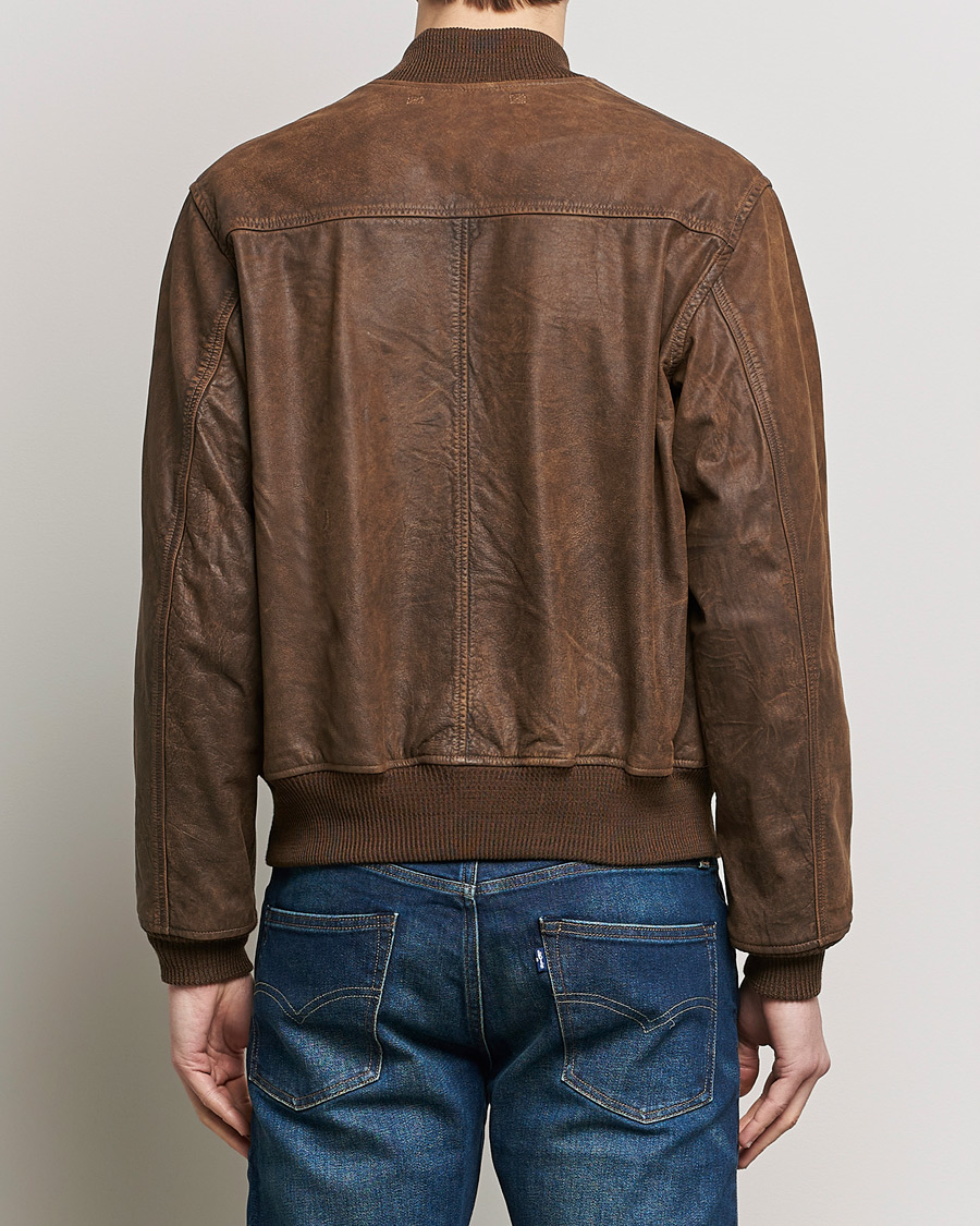 Herre | Jakker | RRL | Wright Leather Jacket Brown