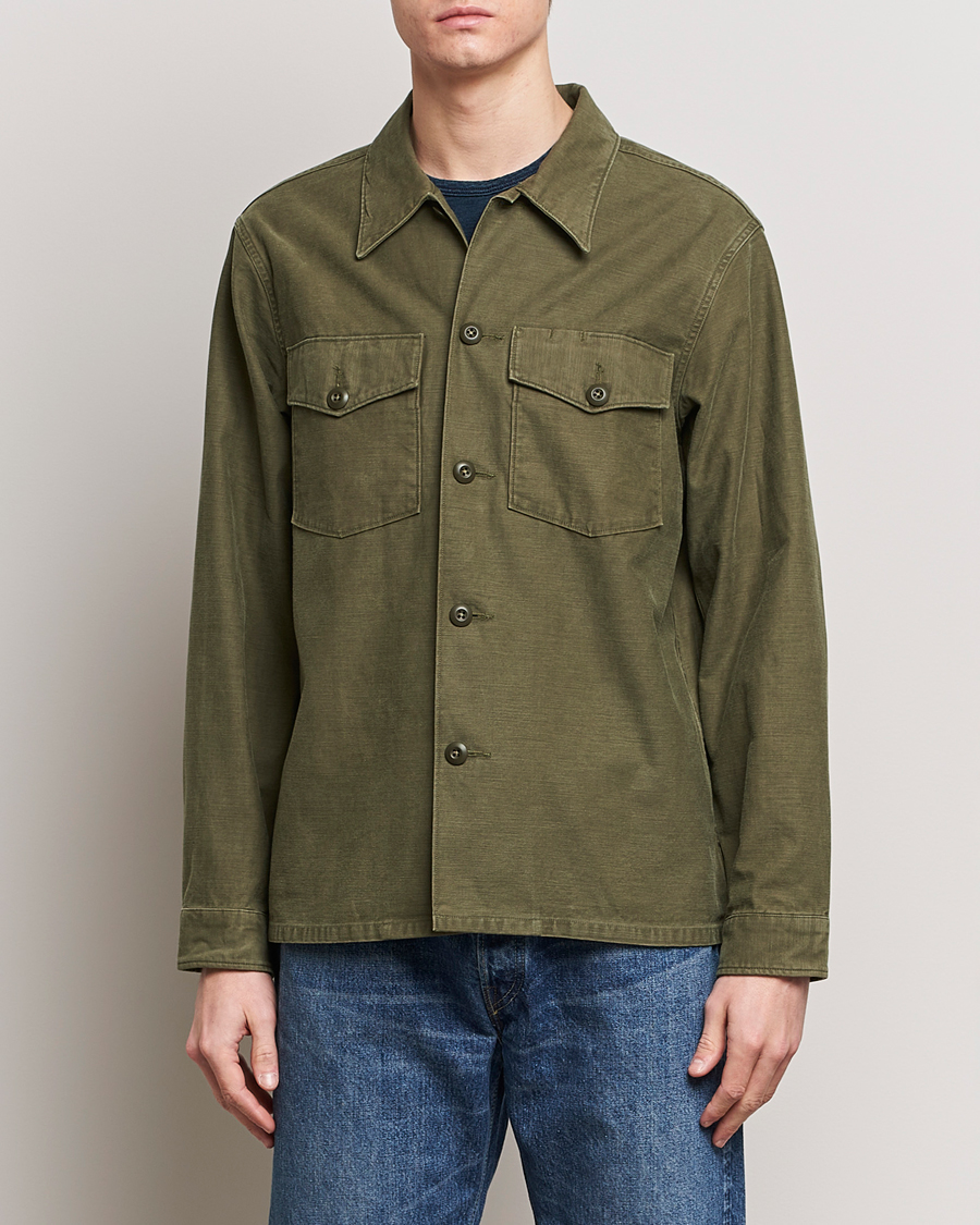 Men | Overshirts | RRL | Regiment Overshirt Olive