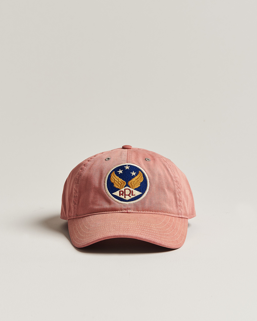 Herre | RRL Garment Dyed Ball Cap Faded Red | RRL | Garment Dyed Ball Cap Faded Red