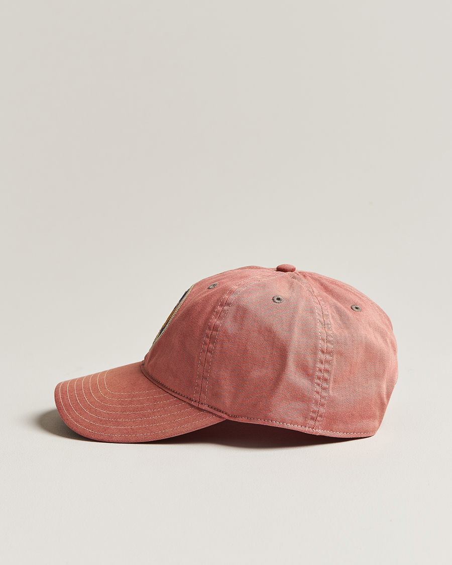 Herre | RRL Garment Dyed Ball Cap Faded Red | RRL | Garment Dyed Ball Cap Faded Red