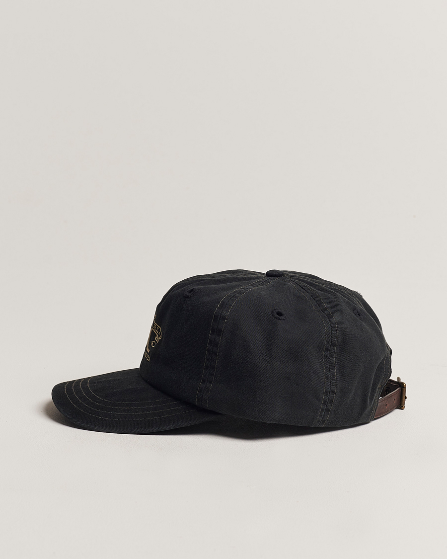 Herre | RRL Sportsman Cap Black | RRL | Sportsman Cap Black