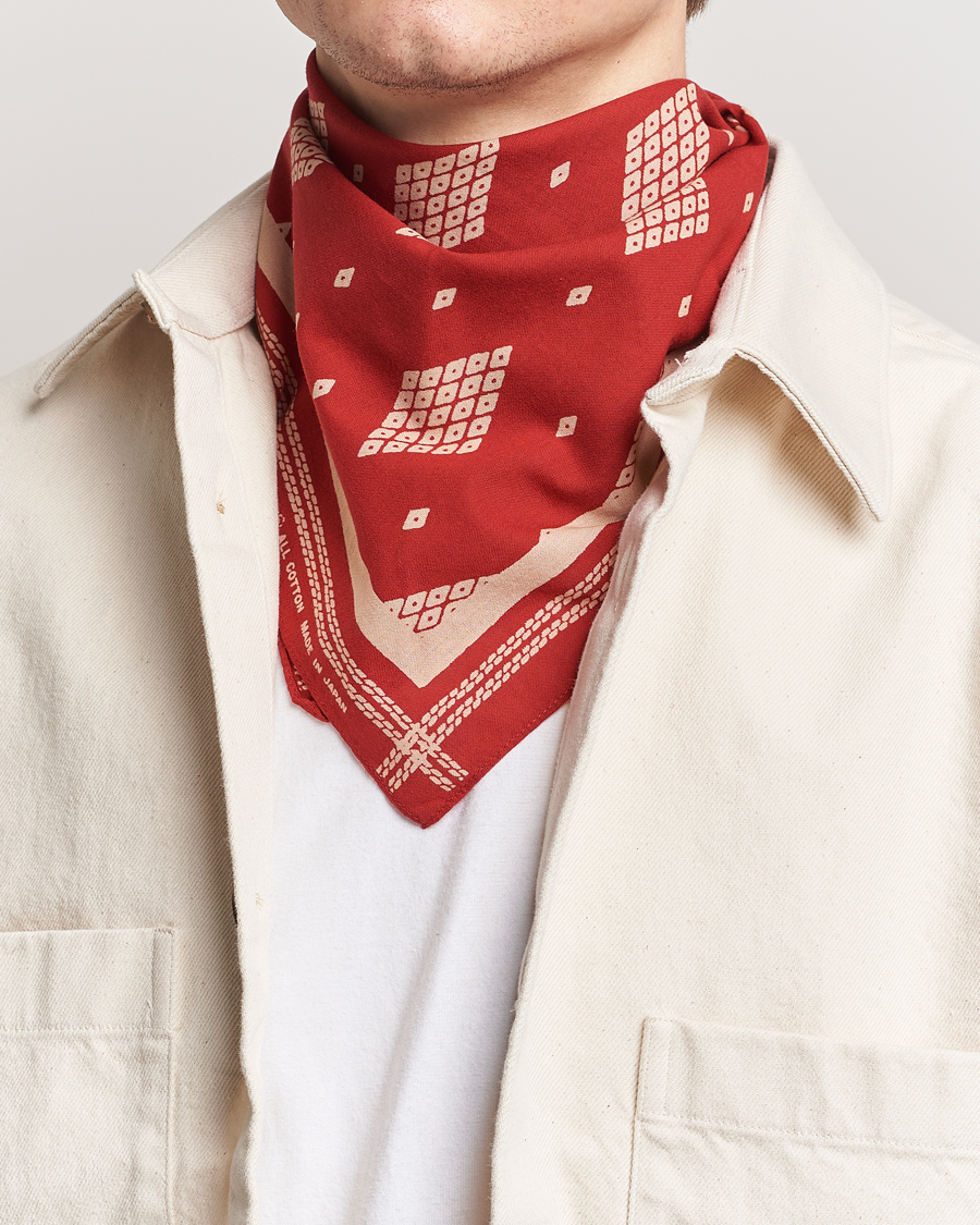 Herre | Assesoarer | RRL | Deco Print Bandana Turkey Red