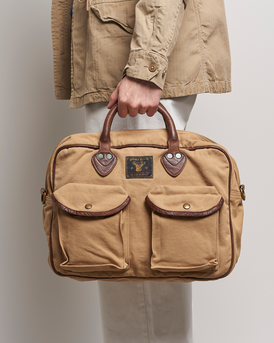 Men | RRL | RRL | Cargo Briefcase  Khaki