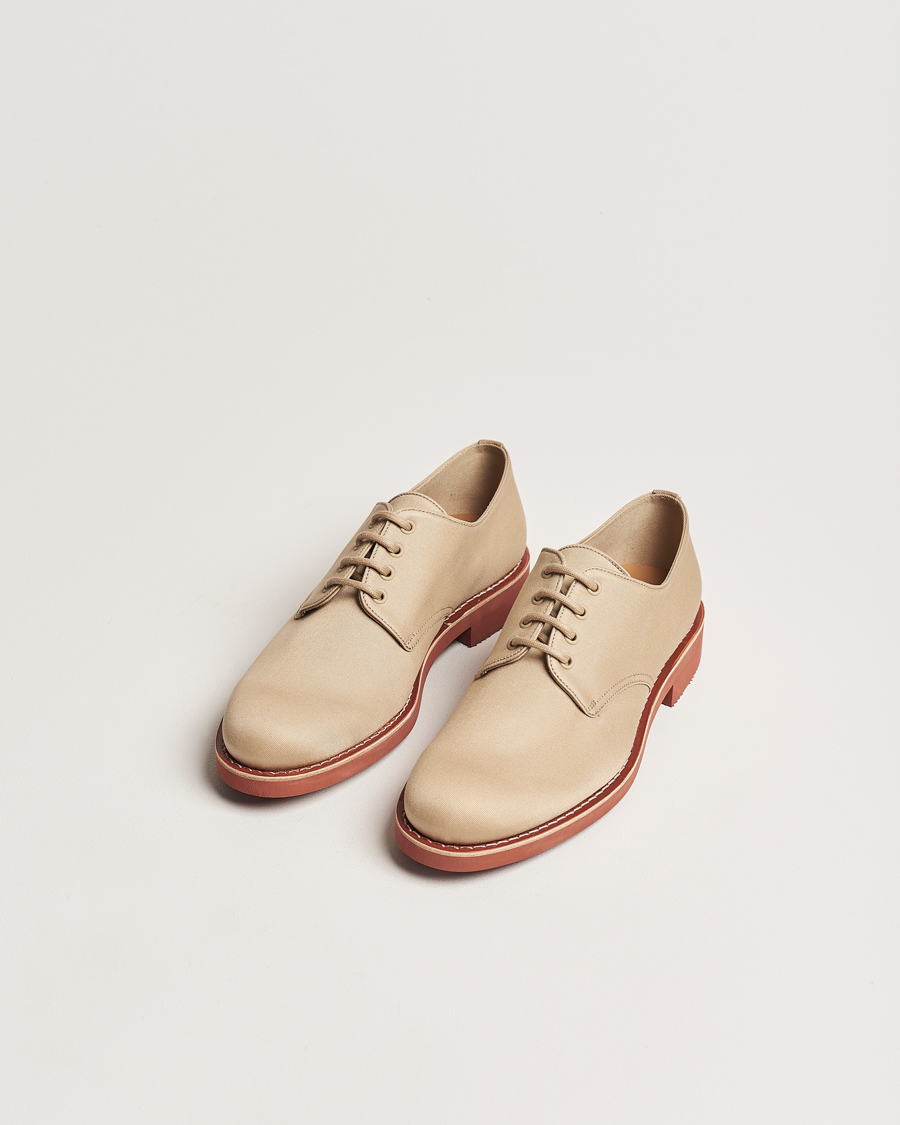 Herre | Church's Matlock Canvas Derby Beige | Church's | Matlock Canvas Derby Beige