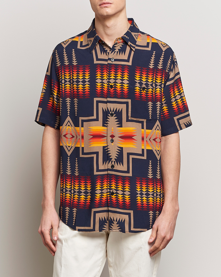 Herre | Tøj | Pendleton | Vacation Shirt Harding Navy