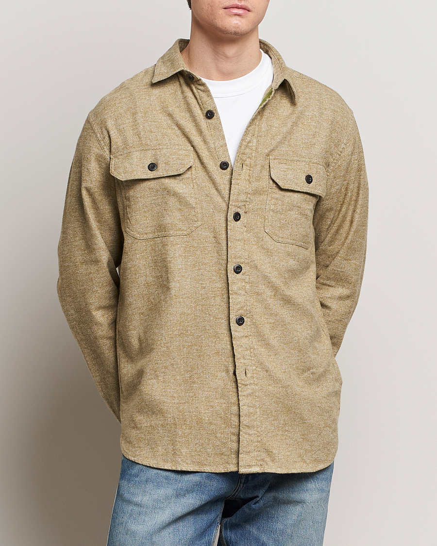 Herre | Tøj | Pendleton | Burnside Flannel Shirt Olive