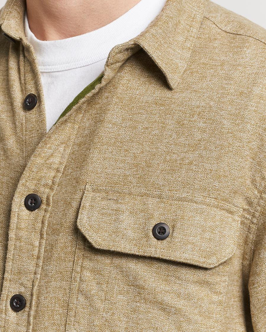Herre | Skjorter | Pendleton | Burnside Flannel Shirt Olive