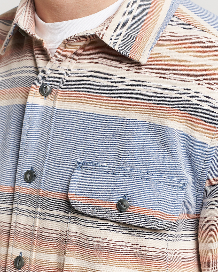 Herre | Skjorter | Pendleton | Beach Shack Shirt Indigo Stripe