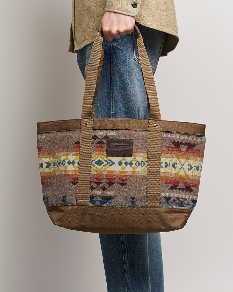 Herre | Pendleton Zip Tote Bag Highland Peak Tan | Pendleton | Zip Tote Bag Highland Peak Tan