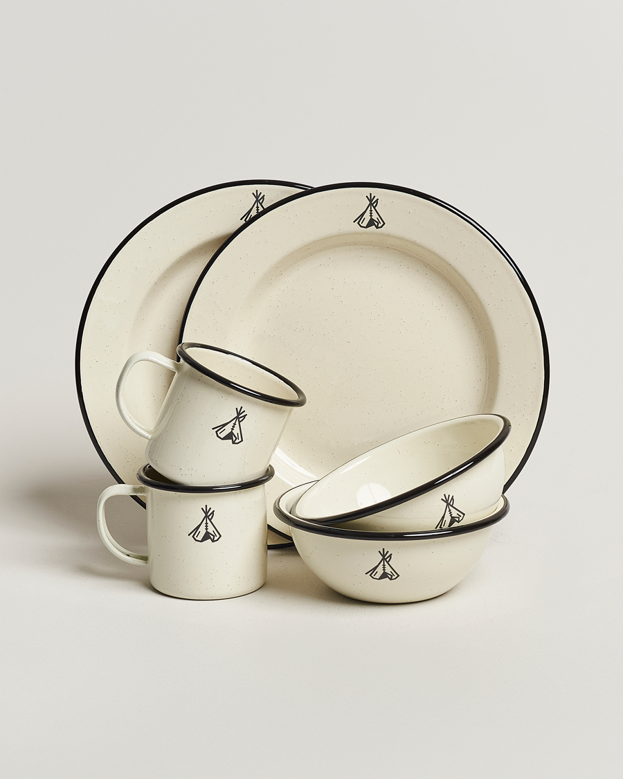 Herre |  | Pendleton | Camp Enamelware Set Ivory