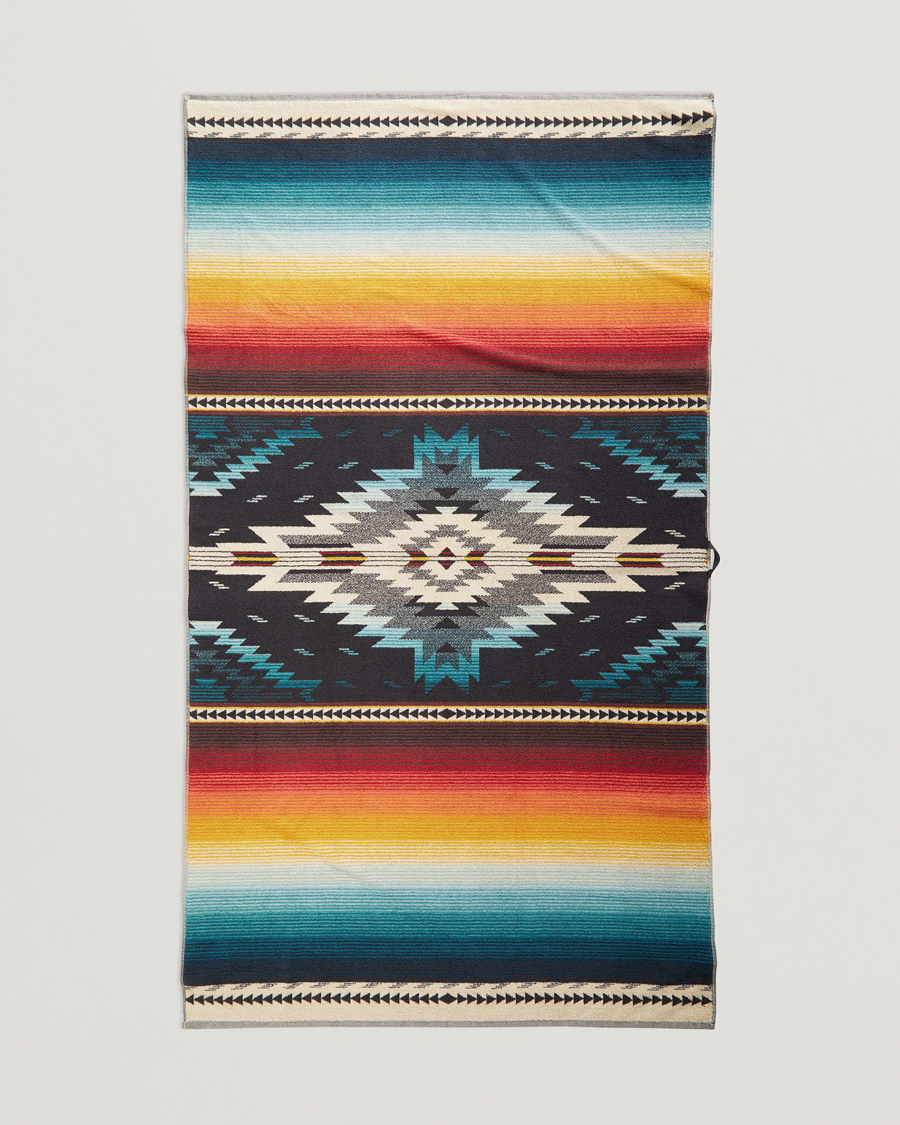 Herre | Tekstiler | Pendleton | Oversized Jacquard Spa Towel Saltillo Sunset