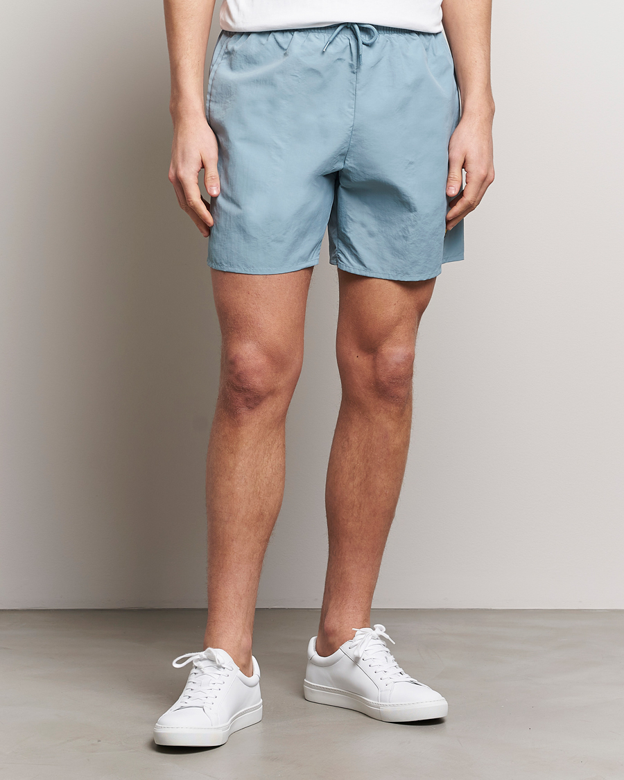 Herr | Lyle & Scott | Lyle & Scott | Plain Swimshorts Slate Blue