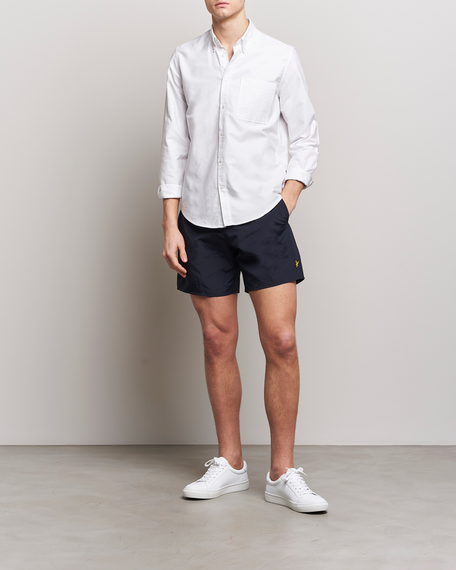 Herre | Badebukser | Lyle & Scott | Plain Swimshorts Dark Navy