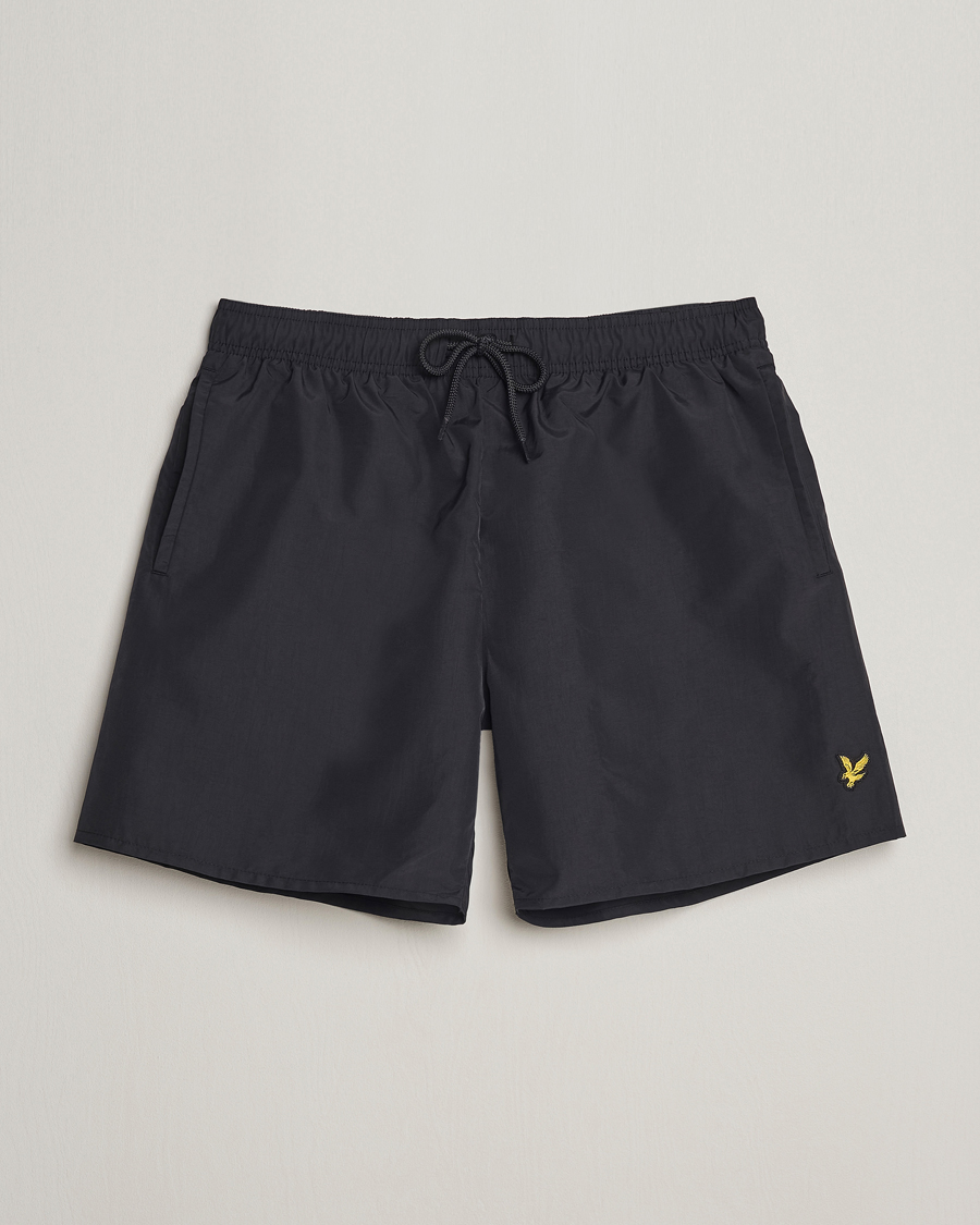 Herre | Badebukser | Lyle & Scott | Plain Swimshorts Jet Black