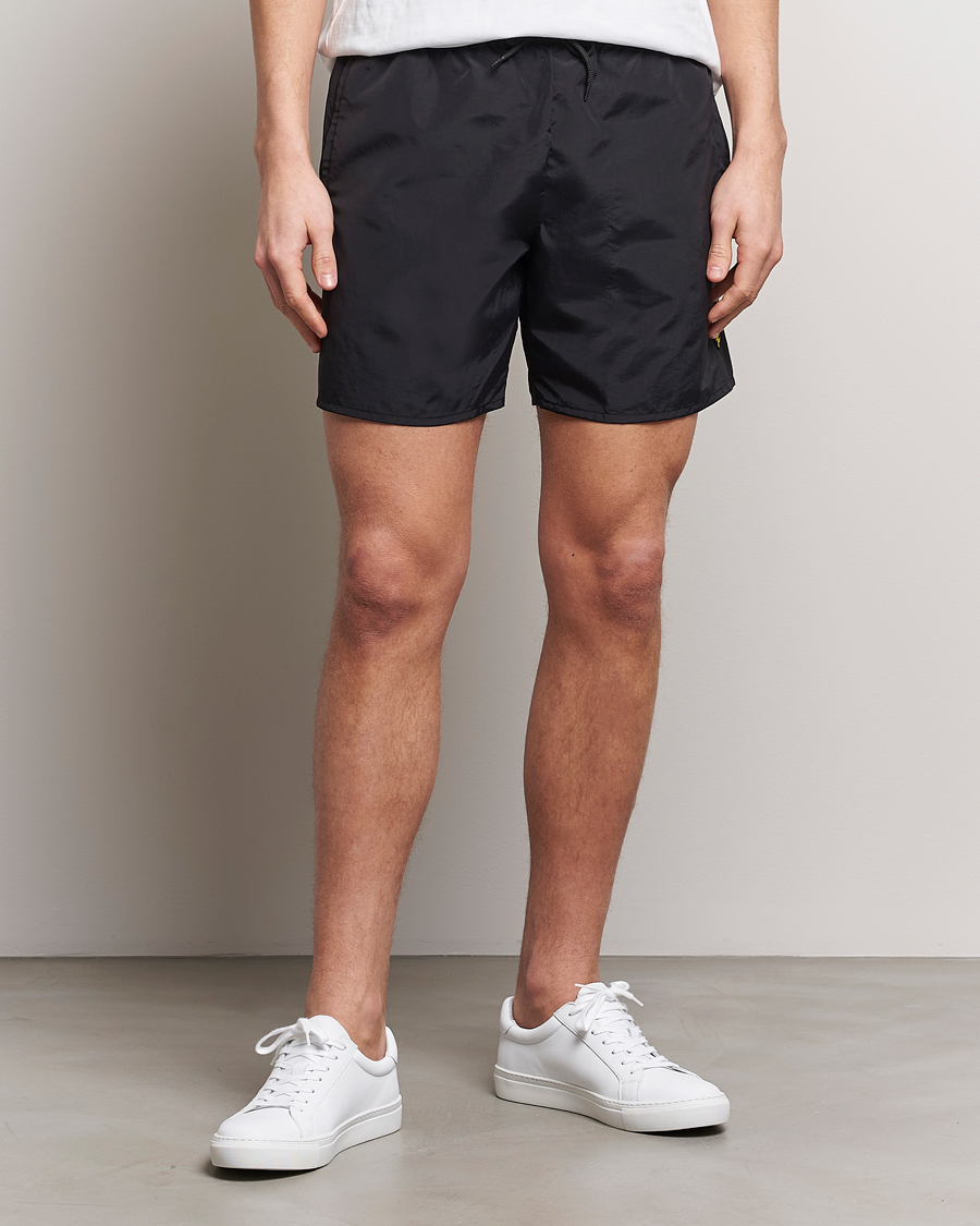 Herre | Lyle & Scott | Lyle & Scott | Plain Swimshorts Jet Black