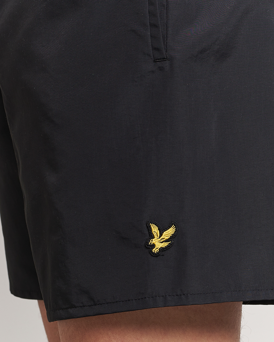 Herre | Badebukser | Lyle & Scott | Plain Swimshorts Jet Black