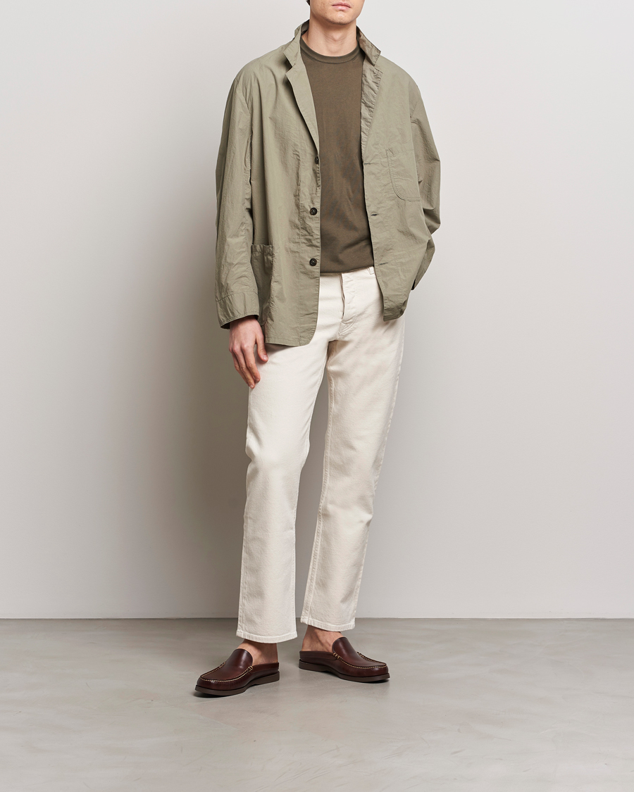 Herre | Blazere & jakker | orSlow | Unconstructed Cotton Blazer Greige