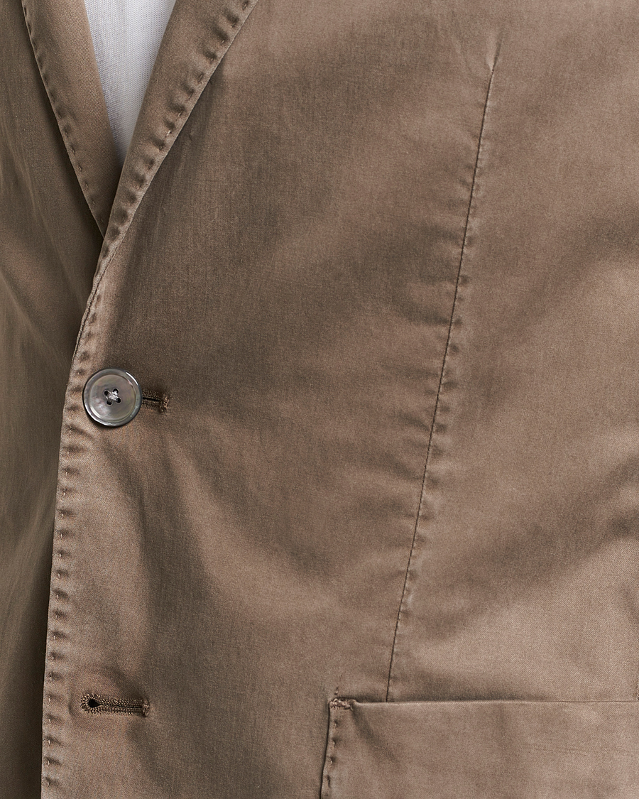 Herre | Jakkesæt | BOSS BLACK | Hanry Cotton Suit Open Brown